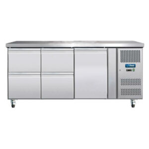 Unifrost CR1800G-4D 4 Drawers, 1 Door Professional Counter Refrigerator