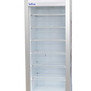 Infrio 390BT Single Glass Door Freezer 384 Litre