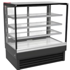Infrio LEO Tiered Squared Glass Refrigerated Display 1200MM